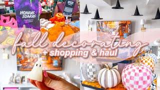 Shopping & Decorating For Fall  + Full Haul From Trader Joes Target & More  Lauren Norris