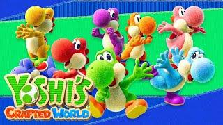 Yoshis Crafted World - Full Game 100% Walkthrough
