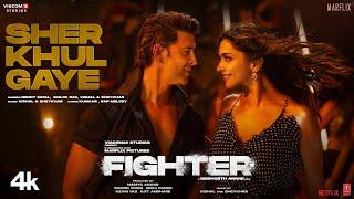 FIGHTER Sher Khul Gaye Song Hrithik Deepika Vishal-Sheykhar Benny Shilpa Kumaar Bosco-Caesar