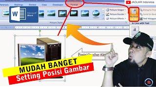 Cara Mengatur Posisi Gambar Dalam Suatu Halaman Di Microsoft Word