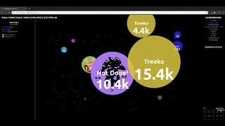 Agar.io - Ixa and Hot Doge Takeover #19