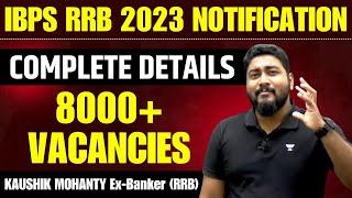 IBPS RRB PO & Clerk 2023 Detailed Notification  Complete Details  Career Definer  Kaushik Sir