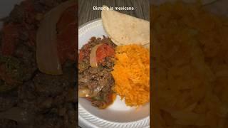 Bistec a la mexicana ️ #food #recipe #cooking #fyp #viral