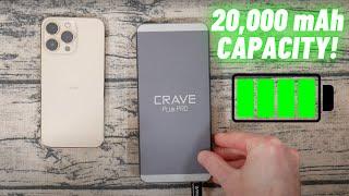 Crave Plus PRO 20000mAh Portable Battery Bank REVIEW 