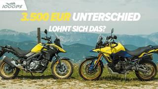 Macht die Suzuki V-Strom 650 noch Sinn? Reiseenduro-Vergleich gegen die neue 800DE