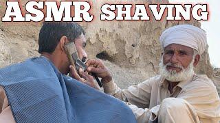 ASMR Fast Beard Shaving but Barber is 100 Year Old ASMR @Broz_Asmr