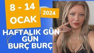 8 - 14 OCAK 2024 GÜN GÜN BURÇ BURÇ YENİAY HAFTASI NELER GETİRİYOR ?