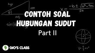 Contoh Soal Hubungan Sudut Part 2