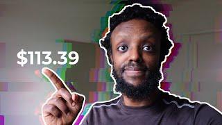 በ youtube ላይ የሰራውት ገንዘብ I made $113.39 on YouTube