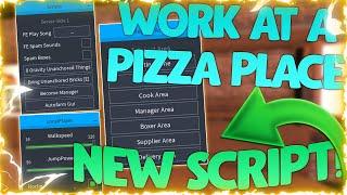 NEW Work At A Pizza Place Script GUI  Become Manager TP Auto Farm ROBLOX *PASTEBIN 2021*