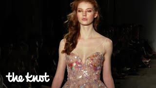 Colorful Wedding Dress Trend  Spring Bridal Fashion Week  The Knot