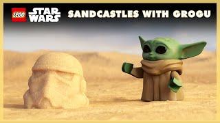 Sandcastles with Grogu  Celebrate the Season