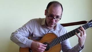 Rui Namora plays Exercice nº10 by Alexandrov - Russian 7 String guitar