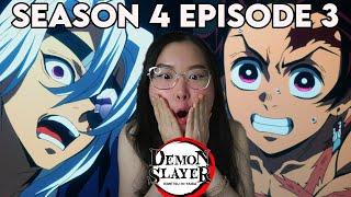 TANJIRO IS BACK Demon Slayer Season 4 Episode 3 REACTION  Hashira Training Arc