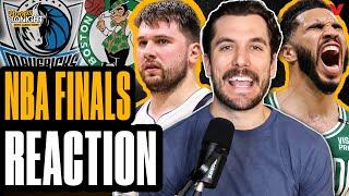 NBA Finals Reaction Tatum & Celtics ALL-TIME greats? Why Mavericks WONT be back  Hoops Tonight