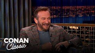 Robin Williams & Conan Talk About St. Patricks Day  Late Night with Conan O’Brien