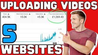 Websites To Upload Videos And Get Paid  5 Websites Pay You Money Upload Videos