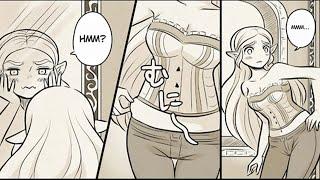 Link Thinks Im Too Fat I Need To Lose Weight Urgently. - Legend Of Zelda Comic Dub