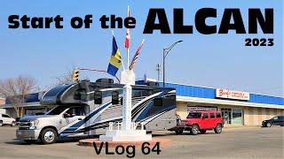 TRAVEL TO ALASKA 2023  Alaska Highway  RV Lifestyle  Start at Mile 0 ALCAN  RV Road TripCamping