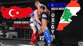 Kickboxer Buggychokes a Wrestler?  MMA Octagon  FCL