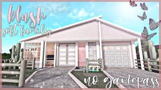 BLOXBURG Soft Blush Family House - NO GAMEPASS 36k 