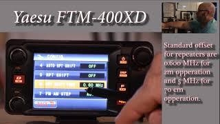 Yaesu FTM-400XD Initial Setup and Basic Features