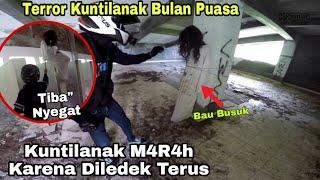 Kuntilanak Busuk M4R4h‼️Karena DiLedekin  Penampakan Bulan Puasa Motovlog indonesia