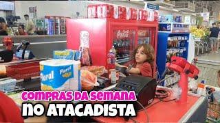 FIZEMOS AS COMPRAS DA SEMANA NO MERCADO ATACADISTA  Dani Brasil