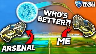 I CHALLENGED ARSENAL TO SEE WHOS THE BETTER HEATSEEKER PLAYER