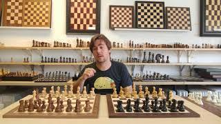 Large French Staunton Classic Chess Sets Review