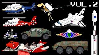 Vehicles Collection Volume 2 - Emergency Space & Military - The Kids Picture Show