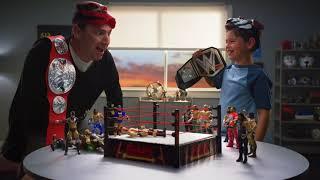 WWE Action Figures Rings Titles and Masks 2018 Commercial  WWE  Mattel Action