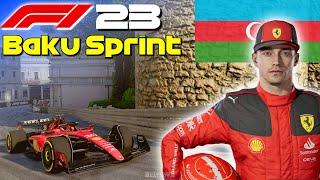 F1 23 - Lets Make Leclerc World Champion Baku Sprint