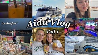 Aida Reise ️ Teil 1. erste Kreuzfahrt*