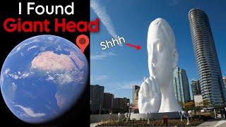 I Found Giant Head On Google Earth 