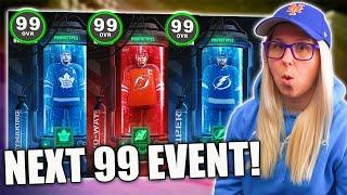 PREDICTING NEXT 99 OVERALL CARDS IN NHL 24 HUT