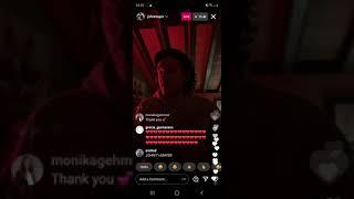 John Mayer jamming Slow Dancing in A Burning Room on IG live