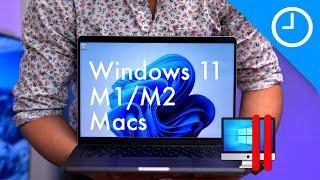 How to install Windows 11 on M1M2 Macs using Parallels 18