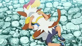 Ash Meets Infernape Again  English Dubbed  Pokémon Master Journeys