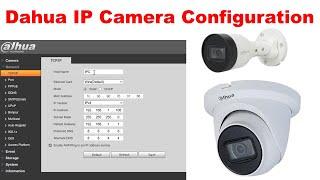 How To Configure DAHUA IP Camera On PCLaptop