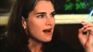 Brooke Shields smoking