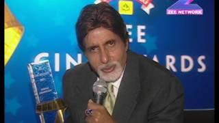 Amitabh Bachchan  speech at the Zee Cine awards function