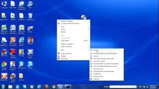 Help ME    Cant creat new folder -.-  Windows 7 
