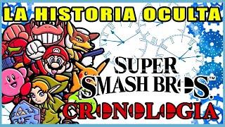 La CRONOLOGÍA de Super Smash Bros - La HISTORIA OCULTA hasta SMASH BROS ULTIMATE  N Deluxe