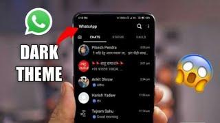 How to Enable Dark Mode On Whatsapp Messenger  2020