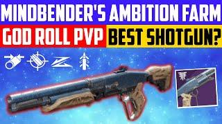 Destiny 2 - Mindbenders Ambition Farm - Best Shotgun in D2? Hallowed Lair Nightfall Farm - ACT NOW