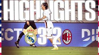 Romeros GOLAZO in Pasadena defeat  Highlights  Real Madrid 3-2 AC Milan