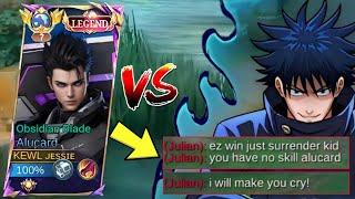 ALUCARD VS JULIAN I MET THE MOST TRASHTALKER JULIAN EVER must watch