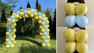 Balloon Arch With Diy Stand