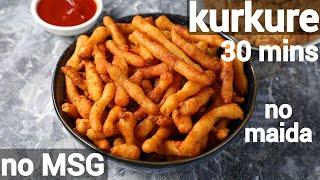 homemade rice kurkure chips recipe  chawal ke kurkure  crispy kurkure recipe with rice flour